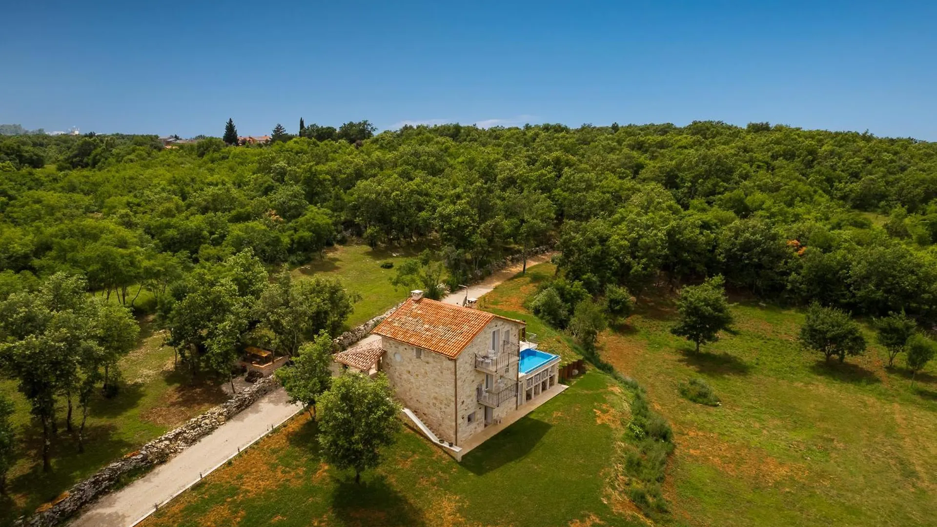 Rustic Villa Krug With Panorama View In Buje Bibali Chorvatsko