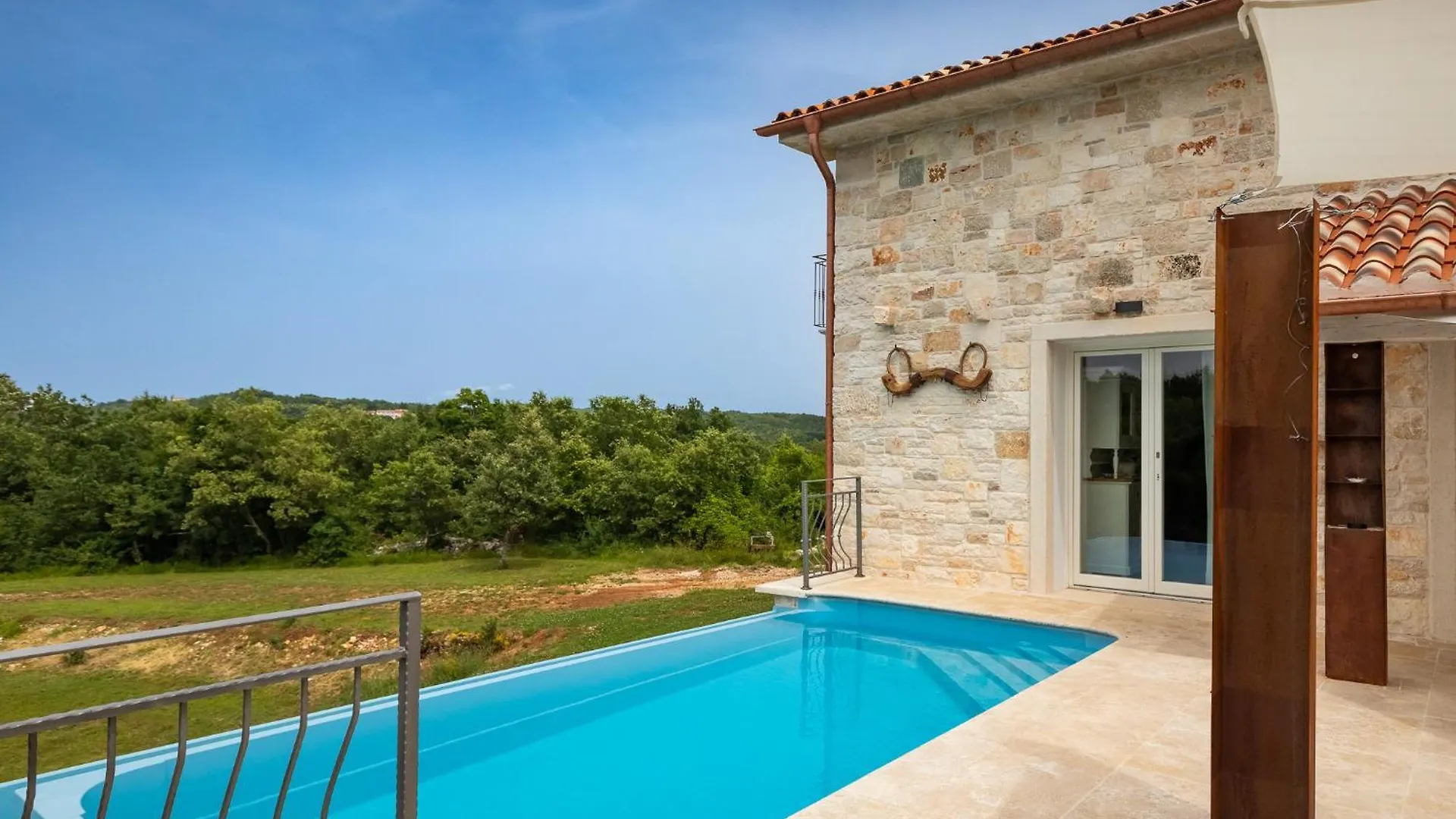 Rustic Villa Krug With Panorama View In Buje Bibali Chorvatsko