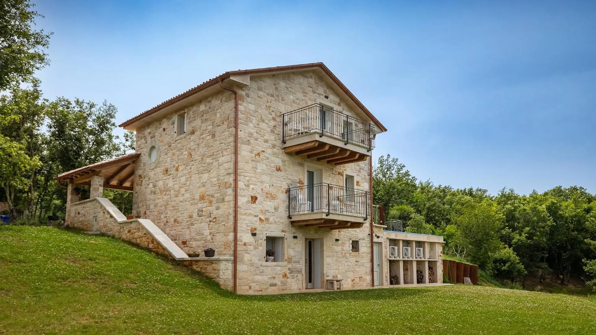 Rustic Villa Krug With Panorama View In Buje Bibali 0*,  Chorvatsko